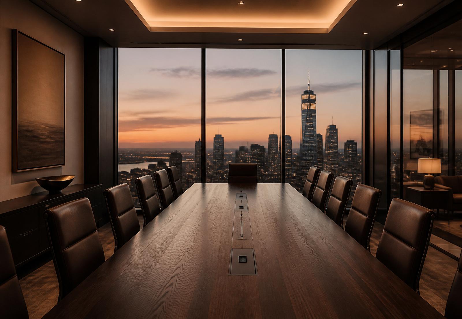 Executive boardroom